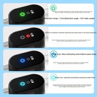 Fontaine à eau circulante intelligente et automatique rechargeable pour animaux de compagnie (chats et chiens) en PC et acier inoxydable – Design moderne