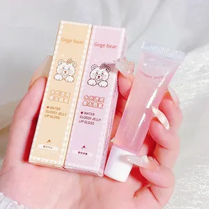 Gege bear indah Gogo beruang bunga madu nikmat lipstik Matte pelembab tahan air cahaya lipstik Makeup untuk wanita