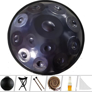 Handpan en acier sur mesure, 1 pièce, <span class=keywords><strong>instrument</strong></span> <span class=keywords><strong>de</strong></span> <span class=keywords><strong>musique</strong></span>, 440/432Hz, 14 notes - Product Image 3