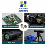Diodo Láser Infrarrojo QSI QL85R6SX 850nm 200mW TO5.6 5.6mm LD para Sensor de Movimiento, Visión Nocturna, Escaneo 3D