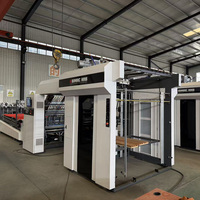 Machine à plastifier à grande vitesse intelligente HRB-1450G de flûte avec la grande vitesse