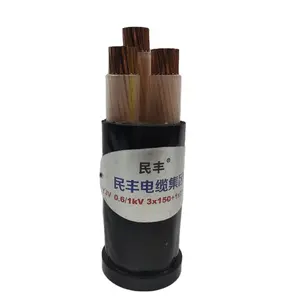 China supplies 3 Core 4 Core 5 Core Aluminum/copper Core Steel Wire Pvc/xlpe Underground Power Armoured Cable