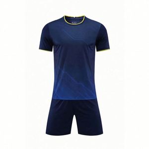 Conjuntos de Entrenamiento de Fútbol para Clubes, Conjunto Completo Unisex para Adultos, Camiseta de Fútbol de Manga Corta con Cuello en V 100% Poliéster, Secado Rápido, Talla Grande 2026 - Product Image 4