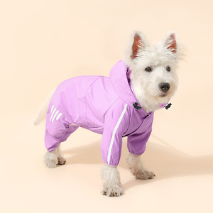 Venta al por mayor impermeable reflectante raya perro impermeable - Product Image 6