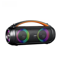 XDOBO Vibe Plus II, enceinte portable avec poignée, pour extérieur, étanche IPX5, subwoofer 100W avec LED RGB, alimentation par batterie