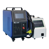 Machine de soudage, découpe et décapage de la rouille 4-en-1 220V ; Machine de soudage laser portative refroidie par air ; Machine de soudage compacte