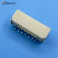 Connecteur mâle SMT JINDA 1.25T-7-WT-7A, pas de 1.25 mm, 7 broches, montage horizontal, fil vers carte, borne de connexion PCB