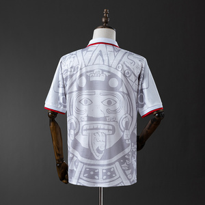 Voetbalshirts voor het seizoen 1998, thuis- en uittenues, voor volwassenen en kinderen, kunnen worden aangepast met naam en nummer, groothandel uit de fabriek. - Product Image 2