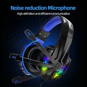 Meilleur Vente en Gros Personnalisé Le RVB <span class=keywords><strong>PS</strong></span> 4 <span class=keywords><strong>PS</strong></span> <span class=keywords><strong>5</strong></span> Étanche Annulation de Bruit Filaire Gamer Écouteurs <span class=keywords><strong>Casque</strong></span> de Jeu avec Micro Usb - Product Image 4