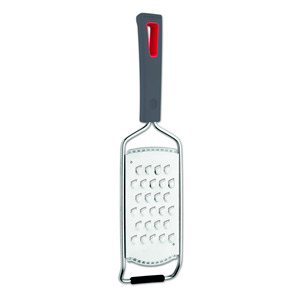 Rallador corto con orificios grandes gris/rojo VIVA - Product Image 1