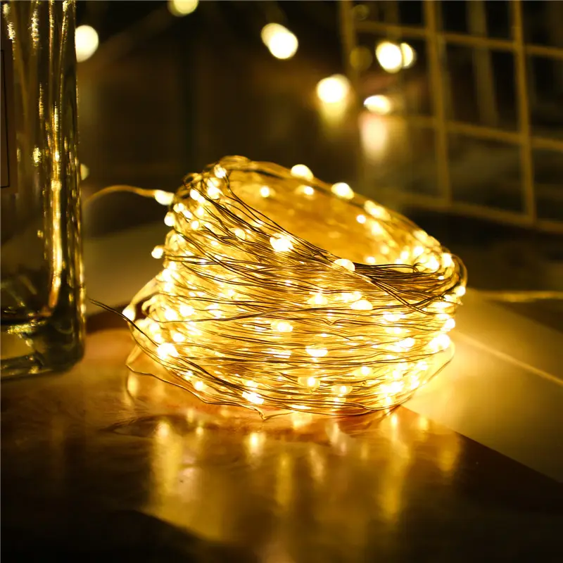 20m 30m Waterproof Outdoor 8 Modes Twinkle Holiday Lighting Led Solar String Fairy Lights For Garden Christmas Party Decoration