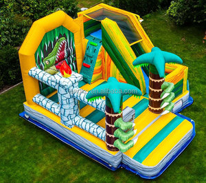 Château gonflable avec toboggan, aire de jeux pour enfants, combo carrosse de <span class=keywords><strong>princesse</strong></span> - Product Image 3