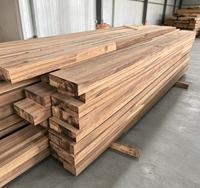 Poutre en bois lamellé-collé de teck sud-américain, étanche, séchée au four (KD)