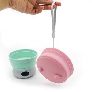 Tazón Plegable 3 en 1 de Silicona para Perros, Tazón Portátil de Viaje para Comida y Agua, Diseño de Cachorro Adorable, Libre de BPA, OEM - Product Image 3