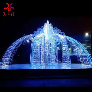 Chinesische Weihnachten hochzeit dekoration led licht brunnen für verkauf