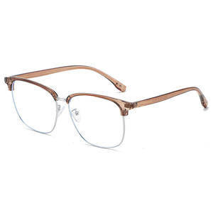 Dolce & Gabbana 31133 Monturas de Gafas Rectangulares de Media Montura para Hombre, Lentes de PC Ligeras, Gafas Ópticas para Visión de Cerca - Product Image 1