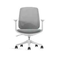 Nouvelle chaise de bureau minimaliste tendance, options multicolores et design ergonomique, idéale pour le bureau à domicile et la salle d'étude