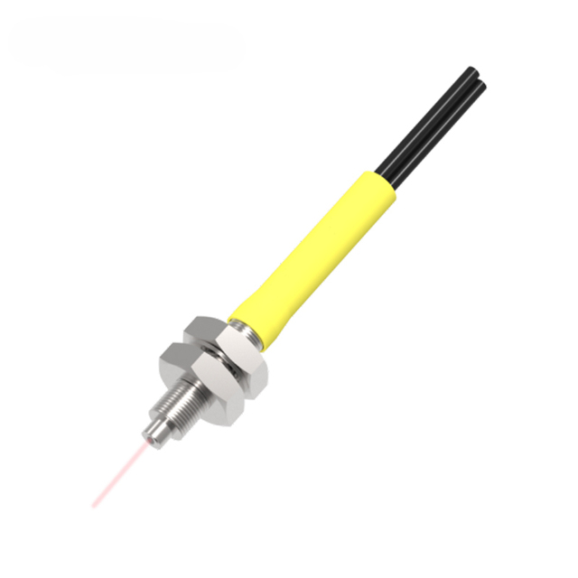 AKUSENSE PD-C62 Multiple Core Fiber Optic Sensors M6 Cables CE RoHS Certified DIN Rail Mounting Precision 150mm 12-24V Sensor