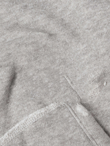 <span class=keywords><strong>Felpa</strong></span> con <span class=keywords><strong>cappuccio</strong></span> in tinta unita con bordi sfrangiati alla moda Pullover grigio spugna francese da <span class=keywords><strong>uomo</strong></span> 100% - Product Image 4