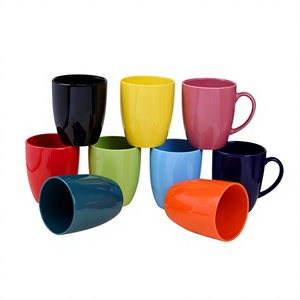 Colorful Ceramic <b>Mug</b> Matte Finish <b>Large</b> Cup with Handle for Coffee Tea Office Home - Product Image 2