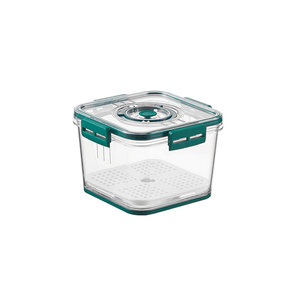 Drawer Fridge Organizer Hot Sell Transparent Plastic PET Kitchen Stackable Container Storage Box Bins Refrigerator Drawer Fridge Organizer