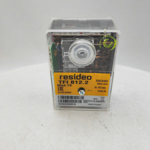 Boîtier de contrôle resido TFI 812.2 Mod.10 utilisé pour les brûleurs à gaz atmosphérique à 2 étages équipés de sondes d'<span class=keywords><strong>ionisation</strong></span> détecteurs de scintillement - Product Image 1