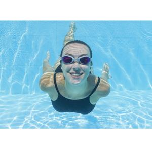Lunettes de natation Bestway 21051, protection UV, anti-buée, étanches, anti-fuites, grande monture, Resurge, adulte 14+ - Product Image 1