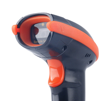 Lecteur de codes-barres 2D portable de qualité industrielle, interface USB, IP54, avec scanner laser CMOS