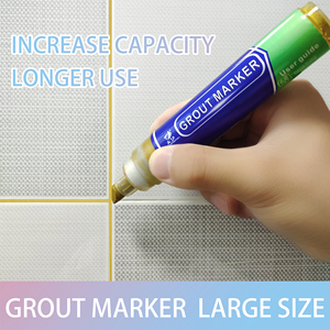Marqueur de coulis géant OEM et ODM de 10mm de large Marqueur de peinture <span class=keywords><strong>pour</strong></span> carrelage <span class=keywords><strong>Stylo</strong></span> de réparation étanche <span class=keywords><strong>pour</strong></span> coulis de carrelage - Product Image 6