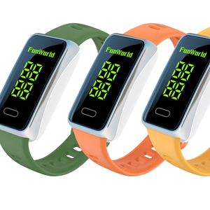 Hệ thống thông minh kiểm soát thành viên hẹn giờ xem thể thao đếm ngược dây đeo cổ tay cho Trampoline/Công viên giải trí - Product Image 1