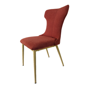 Comedor de diseño moderno de muebles de la habitación de lujo terciopelo tela <span class=keywords><strong>Silla</strong></span> de comedor con la pierna de Metal - Product Image 2