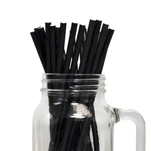 Wholesale Disposable Food Grade Suction Tubes Colorful 100% Eco-Friendly Biodegradable Paper Straws