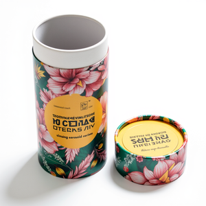 Caja de Tubo Cilíndrica de Papel Impreso Personalizado con Características Biodegradables y Reciclables para Envasado de Cosméticos - Product Image 5