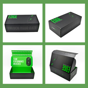 Tùy chỉnh in thương mại điện tử sóng tự niêm phong hộp giấy tái chế các tông dây kéo Tear Strip bưu phẩm bao bì vận chuyển hộp - Product Image 3