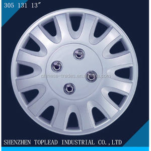 13 ''14'' ABS/PP cubierta de rueda de coche modelo Universal Material duro resistencia al desgaste Color plateado <span class=keywords><strong>tapacubos</strong></span> de llanta central barato - Product Image 4