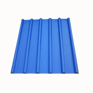 ブルーカラー0.2mm厚高光沢カラーコーティング亜鉛メッキ金属屋根シート
