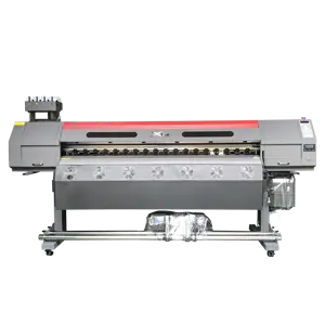 Stable Quality 1.8m Large Format Printer Vinyl Plotter Eco Solvent Printer With I3200/xp600 Print Head