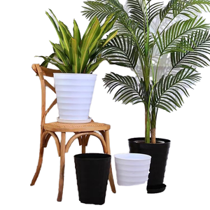 Pots de jardin carrés en plastique de grande taille pour l'extérieur, pots de pépinière carrés, grands bacs à plantes pour plantes d'intérieur, sol - Product Image 4