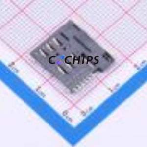 SIM-114 SIM Card Connector SMD,P=1.27mm Connector Self-Return Type Mini SIM Card Card Holder 1.85mm - Product Image 2