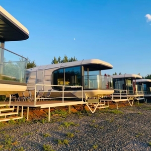 HJ Modern Compact Single Person Mini <strong>Space</strong> Capsule Home <strong>for</strong> Studio <strong>Apartment</strong> Urban Living <strong>Small</strong> Family - Product Image 2