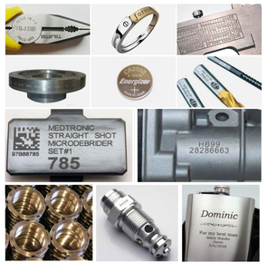 เครื่องทำเครื่องหมายเลเซอร์ไฟเบอร์ Raytu สำหรับแผ่นป้ายโลหะเครื่องแกะสลักและแกะสลักเลเซอร์ไฟเบอร์สีทองเข้ม