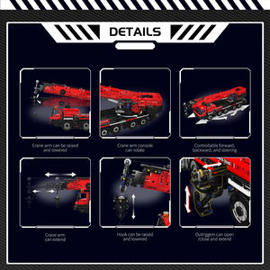 OEM ODM Aangepaste Mould King Bouwkraan Truck Bouwblok Model Technische Educatieve Speelgoed - Product Image 4