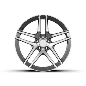 Aluminium direct de fabrication de roues forgées légères personnalisées de 16-24 pouces pour Mercedes