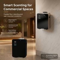 Diffuseur d'huiles essentielles commercial de haute qualité pour climatiseur, machine à parfum pour grands espaces, diffuseur mural d'arômes