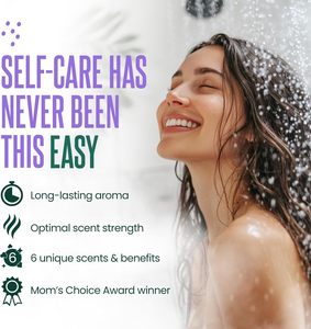 Cleverfy Pastillas Efervescentes para Ducha, Aromaterapia Relajante y Energizante, Regalos para el Día <span class=keywords><strong>de</strong></span> la Madre, Cumpleaños, para Mamá, Esposo, Novia - 6 Unidades - Product Image 4
