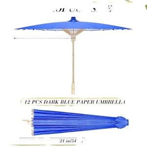 Sombrillas de Papel de 33 Pulgadas, Sombrillas Chinas y Japonesas, Sombrillas para Pintar, Manualidades para Decoración de Bodas y Fiestas - Product Image 4