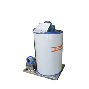 CSCPOWER commercial use 1/2/3/5/8/10 tons Flake Ice Machine evaporator Industrial ice evaporator drum