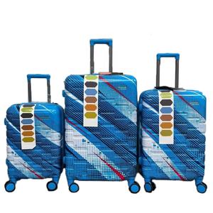 ABS PC Fiber Wholesale to <strong>UK</strong> GBR Small Size 20 24 28 Trolley Bag 8 Wheel Lightweight 3 Piece <strong>Suitcase</strong> Travelling Luggage Sets - Product Image 2