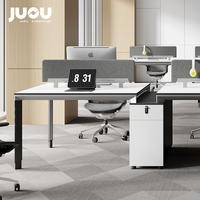 Postes de Travail Modernes pour Espaces de Coworking : Cloisons de Bureau au Design Épuré, Cubicles et Tables de Co-Work