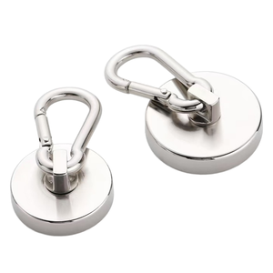 Aimants en néodyme NdFeB, crochets pivotants à 360 degrés, crochets de suspension pour plafond, crochets magnétiques pour réfrigérateur, mousquetons magnétiques pour casseroles - Product Image 1